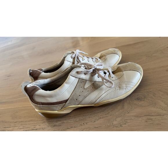 Ecco Oxford Suede Leather Sneakers size 40 - Picture 1 of 9
